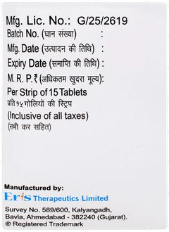 Eritel 80 H Tablet 15 Eritel 80 H Tablet 15