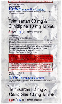 Eritel Ln 80 Tablet 15