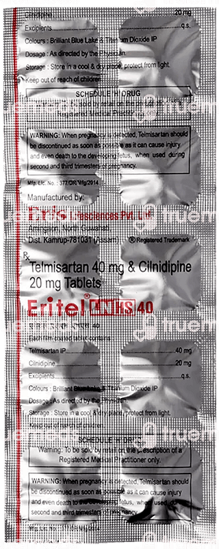 Eritel Ln Hs 20/40 MG Tablet 10