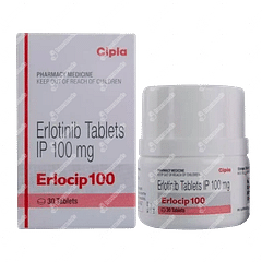 Erlocip 100 MG Tablet 30