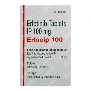 Erlocip 100 MG Tablet 30