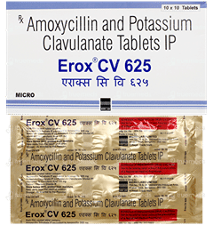 Erox Cv 625 Tablet 10
