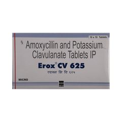 Erox Cv 625 Tablet 10