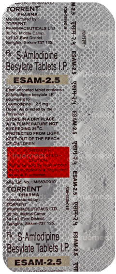 Esam 2.5 Tablet 10 Esam 2.5 Tablet 10