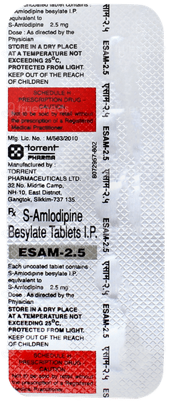 Esam 2.5 Tablet 10 Esam 2.5 Tablet 10