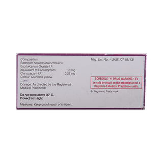 Escigress Cz 10/0.25 MG Tablet 10