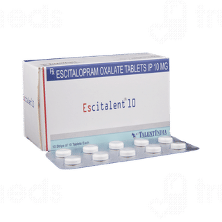 Escitalent 10 MG Tablet 10