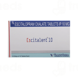 Escitalent 10 MG Tablet 10