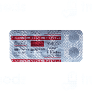 Escitalent 20 MG Tablet 10