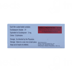 Escnx 5 MG Tablet 10