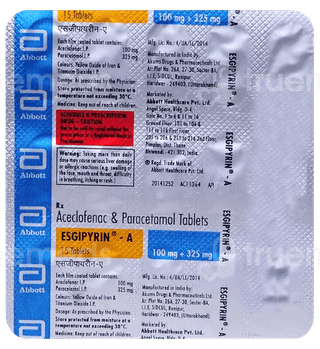 Esgipyrin A Tablet 15