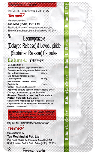 Esium L Capsule 10