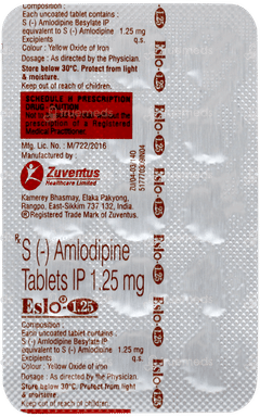 Eslo 1.25 Tablet 15 Eslo 1.25 Tablet 15