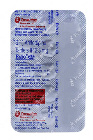 Eslo 2.5 MG Tablet 15