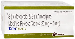 Eslo Met 5 Tablet 10