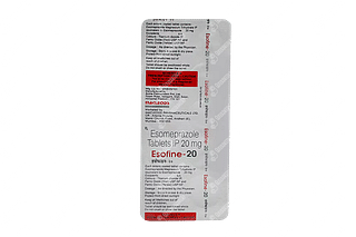 Esofine 20 MG Tablet 10