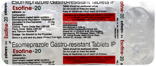 Esofine 20 Tablet 10