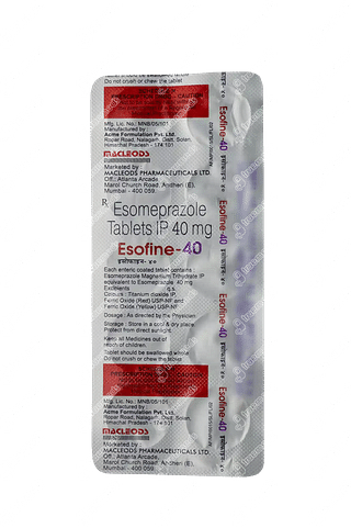 Esofine 40 MG Tablet 10