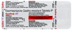 Esofine 40 Tablet 10 Esofine 40 Tablet 10