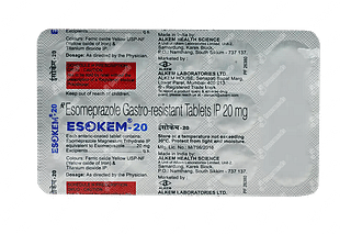 Esokem 20 MG Tablet 15