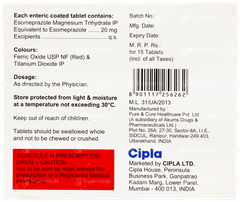 Esomac 20 Tablet 15 Esomac 20 Tablet 15