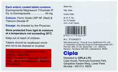 Esomac 40 Tablet 15 Esomac 40 Tablet 15