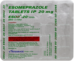 Esoz 20 Tablet 15 Esoz 20 Tablet 15