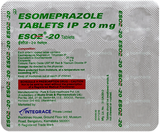 Esoz 20 Tablet 15