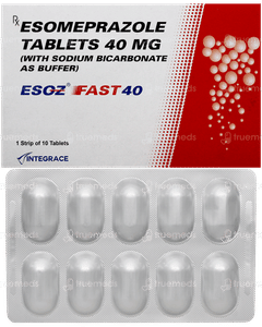Esoz Fast 40 Tablet 10
