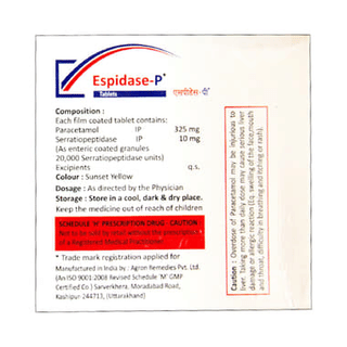 Espidase P Tablet 10