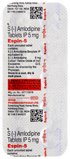 Espin 5 Tablet 10 Espin 5 Tablet 10