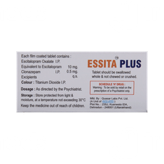 Essita Plus 10/0.5 MG Tablet 10