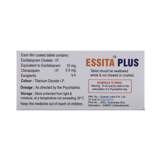 Essita Plus 10/0.5 MG Tablet 10
