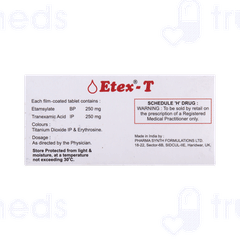 Etex T Tablet 10 Etex T Tablet 10