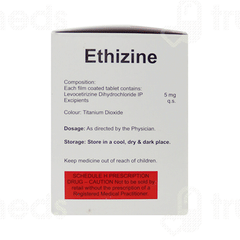 Ethizine 5 Mg Tablet 10