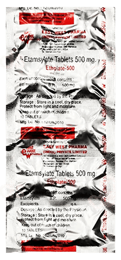 Etholate 500 Mg Tablet 10