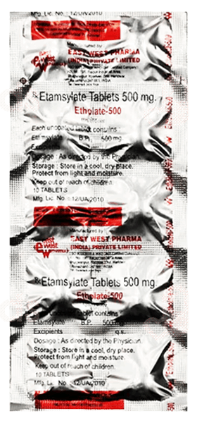 Etholate 500 Mg Tablet 10