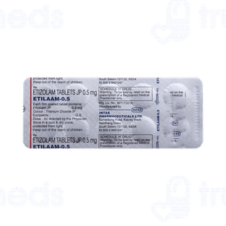 Etilaam 0.5 MG Tablet 10