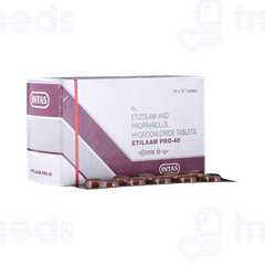 Etilaam Pro 0.5/40 MG Tablet 10