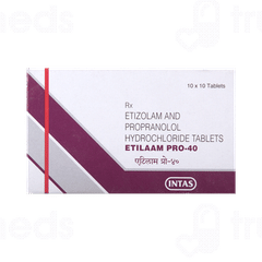 Etilaam Pro 0.5/40 MG Tablet 10