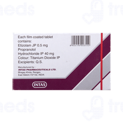 Etilaam Pro 0.5/40 MG Tablet 10