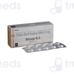Etizep 0.5 MG Tablet 10