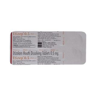 Etizep 0.5 MG Tablet 10