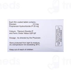 Etizola Beta 0.5/20 MG Tablet 10