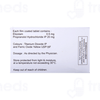 Etizola Beta 0.5/20 MG Tablet 10