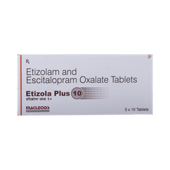 Etizola Plus 0.5/10 MG Tablet 10