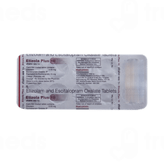 Etizola Plus 0.5/10 MG Tablet 10