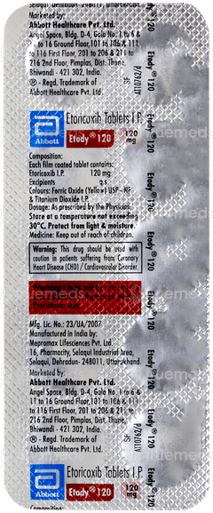 Etody 120 Tablet 10