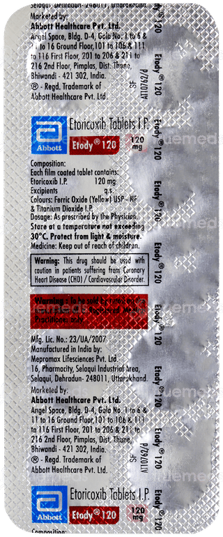 Etody 120 Tablet 10