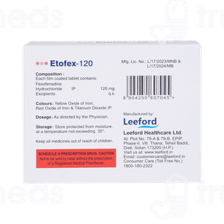 Etofex 120 Tablet 10